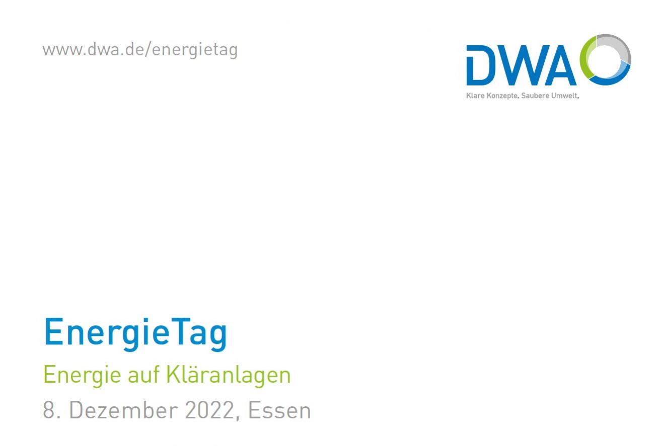 DWA Energietag unter der Leitung von Eric Gramlich, M.Sc.